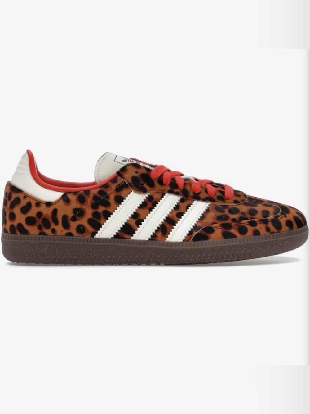 Adidas Samba OG Red Leopard White - Women’s Size 10